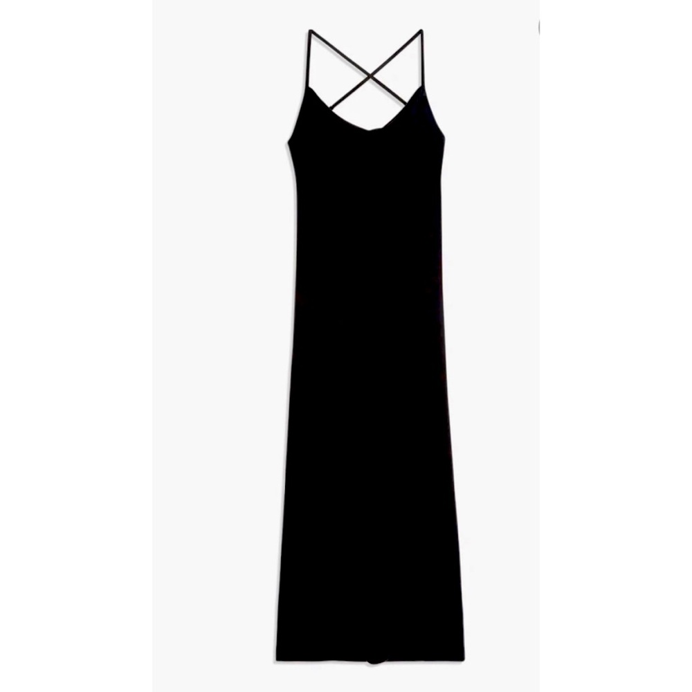 We Wore What Evening Jersey Dress - Black